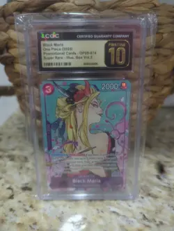 Black Maria (Illustration Box Vol.2) OP08-074 One Piece Promotion Cards Foil - Image 1
