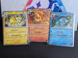Pokemon Prismatic Evolutions Poster Collection Promo Cards *Complete Set of 3 * - Image 1