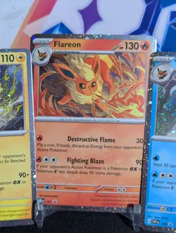 Pokemon Prismatic Evolutions Poster Collection Promo Cards *Complete Set of 3 * - Image 3