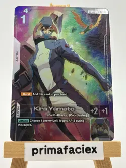 (2x) Gundam Card - Kira Yamato - ST04-010 C (Newtype Challenge Mission 1 Top 4) - Image 1