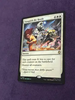 Vanquish the Horde (Surge Foil) R Commander: Teenage Mutant Ninja Turtles 45 NM - Image 2