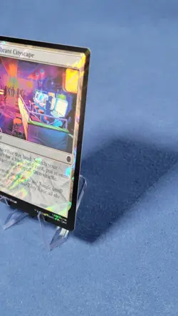 Vibrant Cityscape - 82 - MTG: Teenage Mutant Ninja Turtles - Surge Foil Nm - Image 2