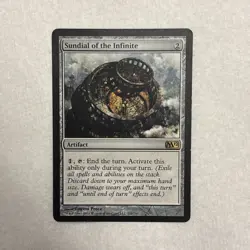 Magic the Gathering 1x SUNDIAL of THE INFINITE - M12 - English RARE Artifact MTG - Image 1