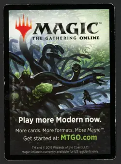 ***FOIL Zombie Token Missing Ink Misprint** MTG Modern Horizons Magic Kid Icarus - Image 2