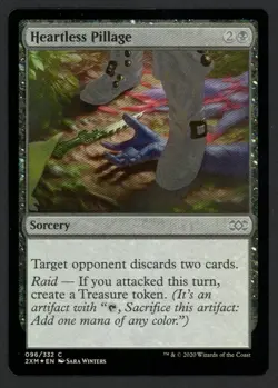 ***FOIL Heartless Pillage Missing Ink Misprint*** MTG Double Masters Kid Icarus - Image 1