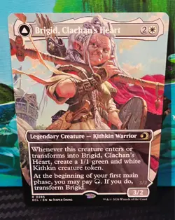 magic the gathering - Brigid, Clachan's Heart / Brigid, Doun's Mind - Rare - Image 1