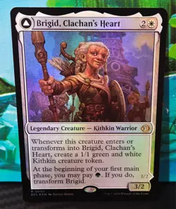 magic the gathering - FOIL! - Brigid, Clachan's Heart / Brigid, Doun's Mind Rare - Image 1