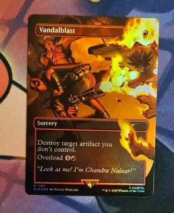 MTG Vandalblast (1757) x1 NM *Rainbow Foil* from Secret Lair Drop Series - Image 1