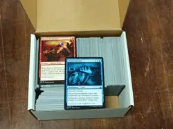 MTG: bulk mono blue and red commons and uncommons-Good or Near Mint with repeats - Image 1