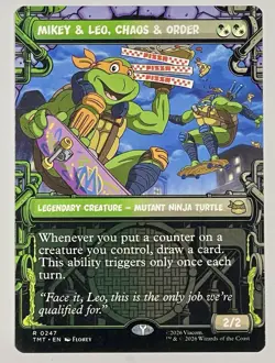 Mikey & Leo, Chaos & Order (Showcase) Teenage Mutant Ninja Turtles Regular - Image 1