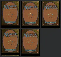 ***5x Plains Miscut Lot*** MTG Theros Beyond Death Magic Kid Icarus - Image 2