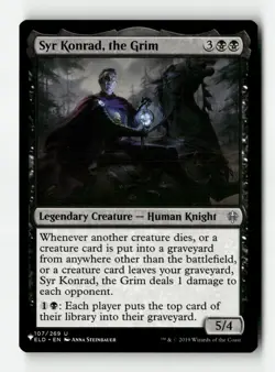 Syr Konrad, the Grim Throne of Eldraine Regular - Image 1