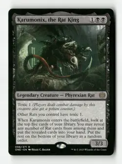 Phyrexia: All Will Be One Magic: The Gathering Karumonix, the Rat King - Image 1