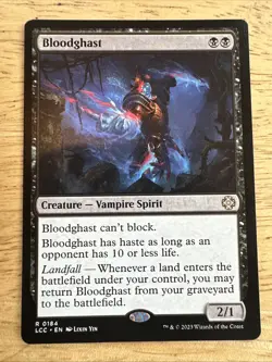 Bloodghast - 184 - The Lost Caverns of Ixalan Commander- Near Mint - MTG - Image 1