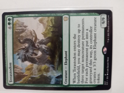 Terastodon Magic The Gathering Rare Commander 2021 MTG 207 - Image 2