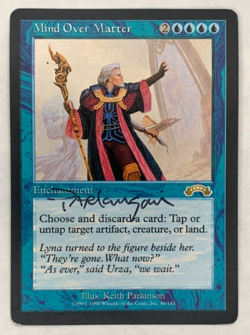 Mind Over Matter - LP Artist-Signed - Exodus - MTG - Image 1