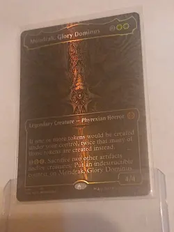 MTG | Mondrak, Glory Dominus (Oil Slick Raised Foil) | 🌟 FOIL 🌟 - Image 3