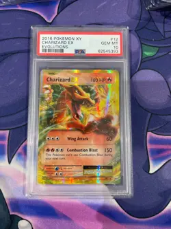 2016 Pokemon Xy Evolutions 12/108 Charizard Ex Evolutions PSA 10 GEM MT - Image 1