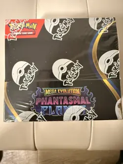 POKEMON MEGA EVOLUTION: PHANTASMAL FLAMES BOOSTER BOX SEALED BOX - Image 2