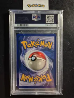 First Edition 1999 Pokemon Fossil 54/62 Shellder PSA NM-MT 8 - Image 2