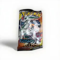 Pokemon TCG Cosmic Eclipse Booster Pack 10 Cards Arceus Dialga Palkia - Image 1