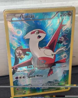 Pokemon TCG Latias XY78 Full Art Black Star Holo Promo - Image 1