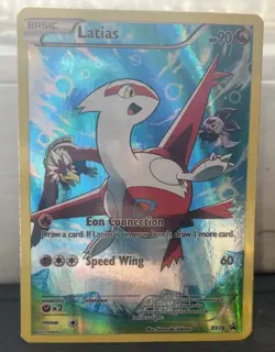 Pokemon TCG Latias XY78 Full Art Black Star Holo Promo - Image 2