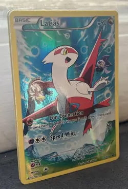 Pokemon TCG Latias XY78 Full Art Black Star Holo Promo - Image 3