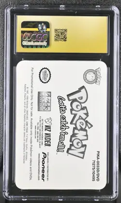CGC 10 PRISTINE Bulbasaur Pioneer Viz Video PIKA-0033 Lenticular Pokemon Card - Image 2