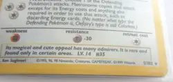 CLEFAIRY HOLO BASE SET POKEMON CARD 5/102 GAMEFREAK 1999 WIZARDS - Image 2
