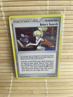 Bebe's Search Holo Pokemon TCG Mysterious Treasures 109/123 LP++ - Image 1