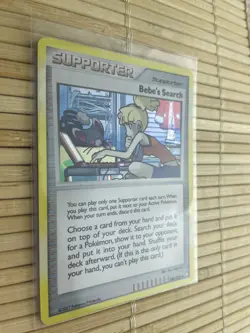 Bebe's Search Holo Pokemon TCG Mysterious Treasures 109/123 LP++ - Image 3