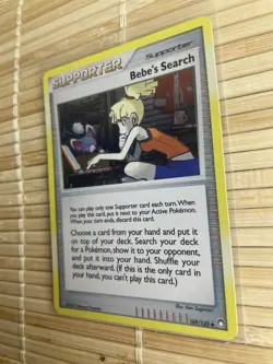 Bebe's Search Holo Pokemon TCG Mysterious Treasures 109/123 LP++ - Image 4