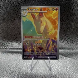 Pokemon Rapidash 189/182 SV10: Destined Rivals Illustration Rare Holo - Image 1