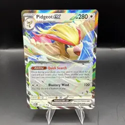 Pidgeot ex 164/197 Double Rare Obsidian Flames Pokemon TCG Card - NM English - Image 1