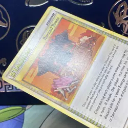 Burned Tower Stadium Trainer Pokemon HeartGold & SoulSilver Undaunted 71 2010 NM - Image 5