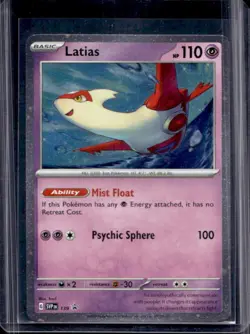 2023-25 Pokemon SV Black Star Promos - SVP EN Latias #139 - Image 1