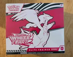 Pokemon TCG Scarlet & Violet White Flare Elite Trainer Box Reshiram English - Image 1