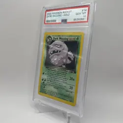 PSA 10 Dark Weezing Pokemon TCG 14/82 Holo 14 Rare Team Rocket #14 2000 Pop 169 - Image 2