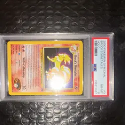 Pokemon Gym Challenge Brock's Ninetales 3/132 Holo Rare PSA 8 Unlimited - Image 1