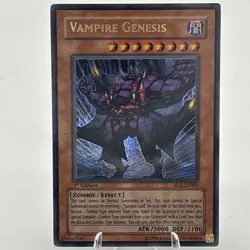 Yugioh Vampire Genesis SD2-EN001 1st ULTRA Rare NM / VLP - Image 1
