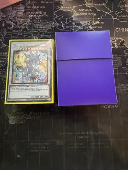 YuGiOh Jurrac Fire King Tournament Ready Deck with deck box and sleeves - Image 3