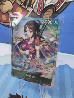 One Piece Tashigi Extra Booster Heroines Rare Holo EB03-018 Alt Art - Image 2