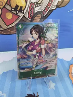 One Piece Tashigi Extra Booster Heroines Rare Holo EB03-018 Alt Art - Image 3