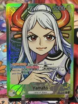 YAMATO - One Piece TCG OP06-022 - AAL Alt Art Leader - Wings of the Captain - Image 1
