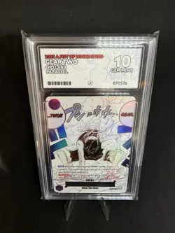 One Piece CCG TCG Monkey.D.Luffy OP09-119 SEC Ace 10 Gem Mint English - Image 1