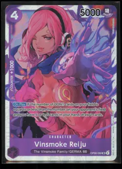 Vinsmoke Reiju (069) OP06-069 One Piece Wings of the Captain Super Rare NM - Image 1