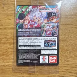 One Piece Monkey D. Luffy US Voyage College Basketball Promo Card - Sealed/Mint - Image 2