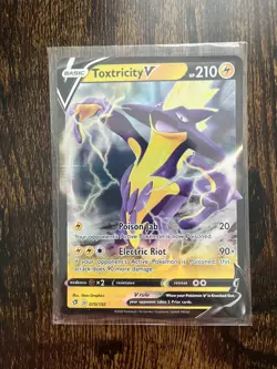Toxtricity V 070/192 Ultra Rare Rebel Clash Pokemon TCG - Image 1