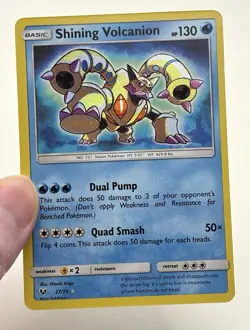 Pokemon TCG Shining Volcanion Shining Legends 27/73 Mint Pack Fresh - Image 2